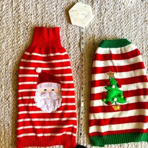 Christmas dog sweaters